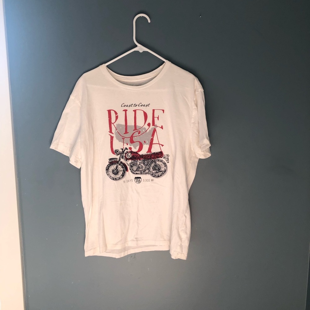 Women’s large bike tee